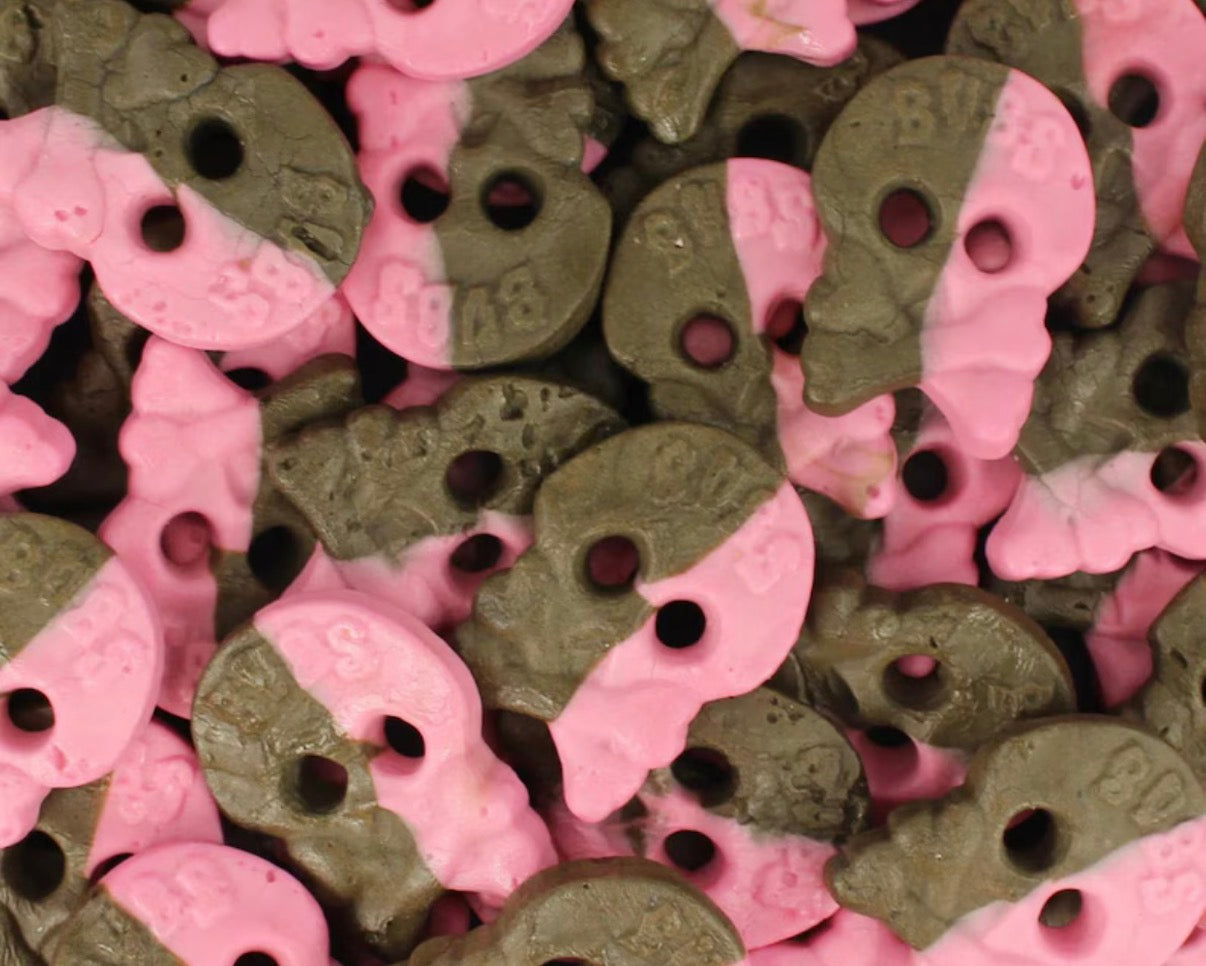 Bubs Raspberry Salty Licorice Foams 150g