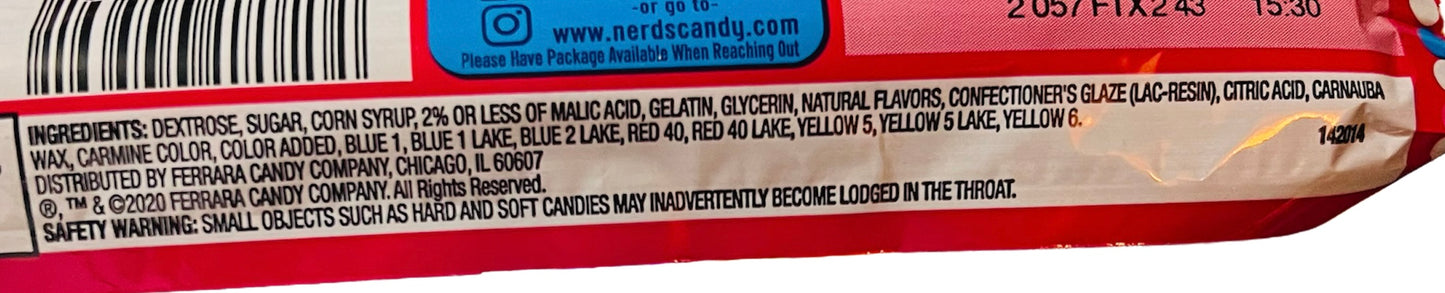 Nerds Rainbow Rope (26g)(BB 04/25)