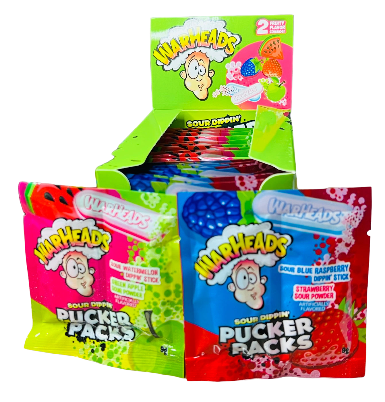 Warheads Pucker Packs (9g)(BB 01/25)