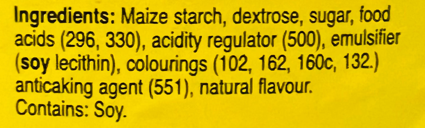 Pre Packaged Fizzy UFO’S