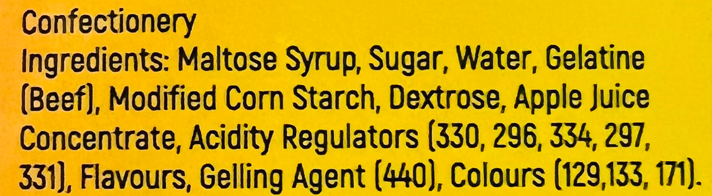 Fizzy Gum Bottles (GF)(H)