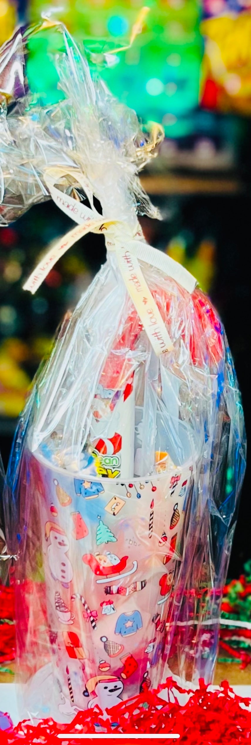 Christmas Cold Cup Colour Changing tumbler with Christmas Goodies gift wrapped (Limited Stock) on