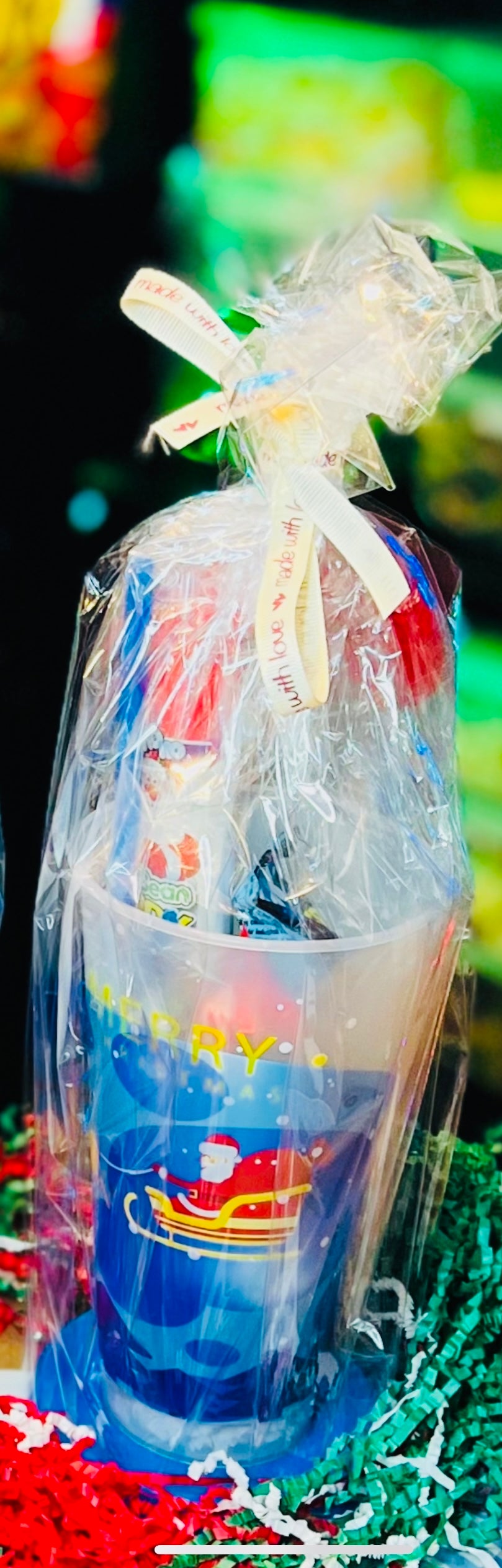 Christmas Cold Cup Colour Changing tumbler with Christmas Goodies gift wrapped (Limited Stock) on