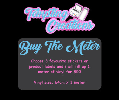 Custom Stickers by the Metre