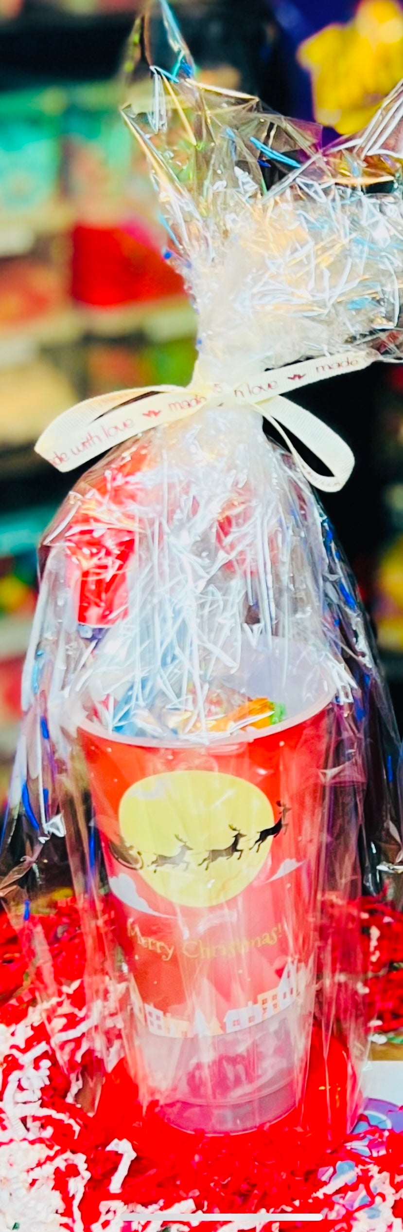 Christmas Cold Cup Colour Changing tumbler with Christmas Goodies gift wrapped (Limited Stock) on