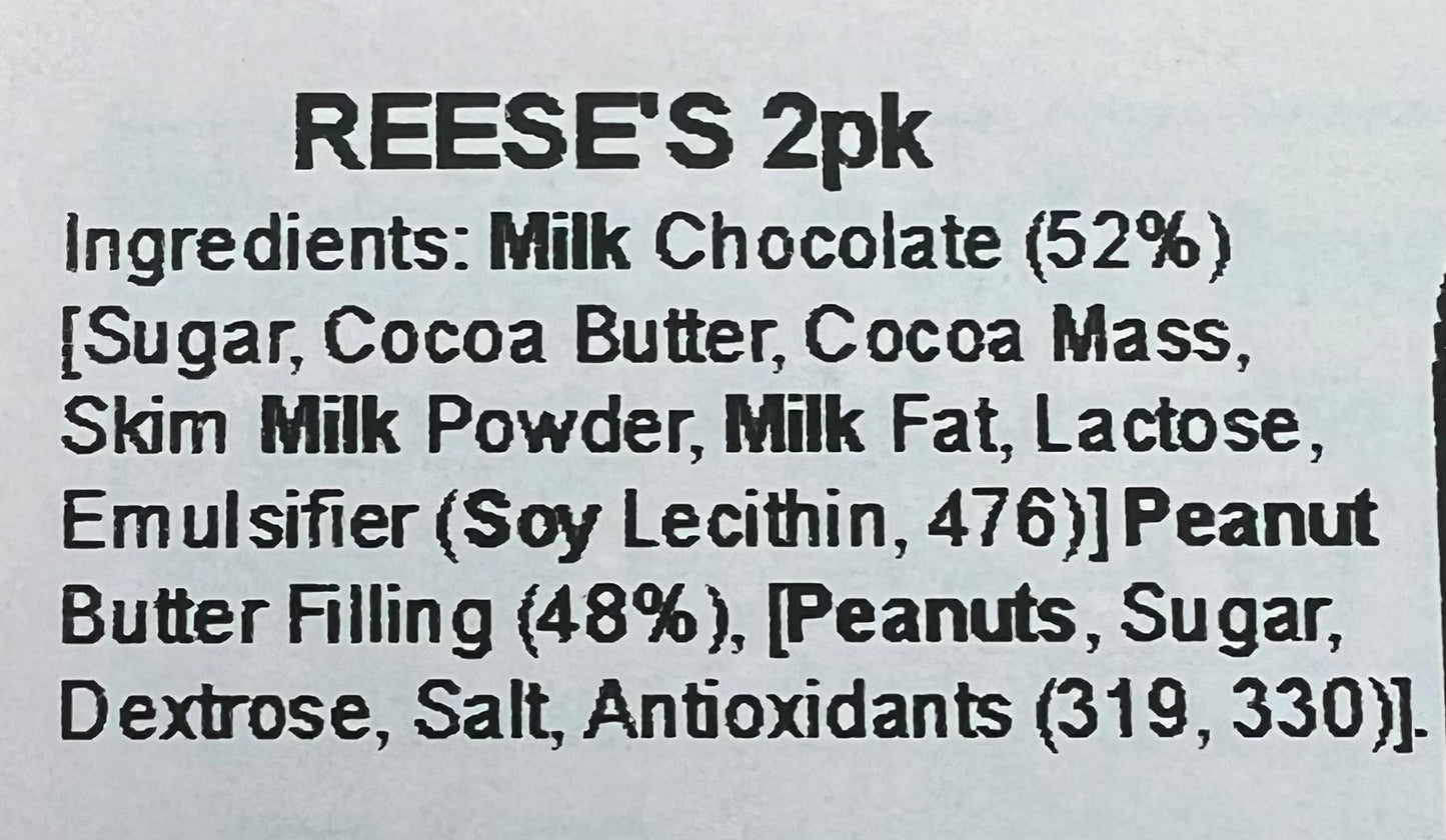 Reese’s Pieces 2 Peanut Butter Cups (42g)