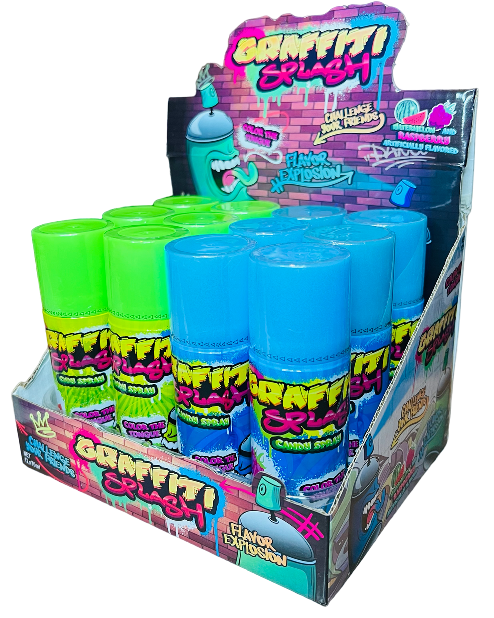 Graffiti Splash Candy Spray (70ml) Tempting Sweets