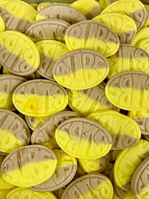 Bubs Banana Toffee Ovals 150g