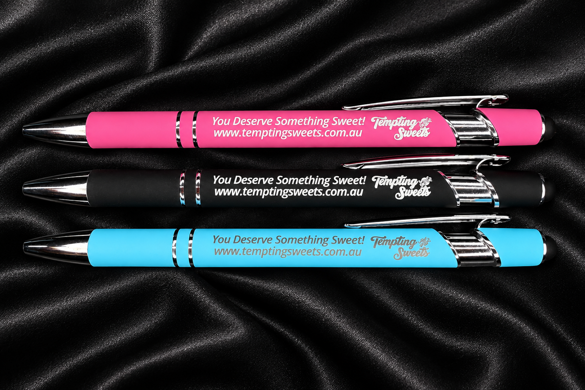 Tempting Sweets Branded Stylus Pen – Blue Ink