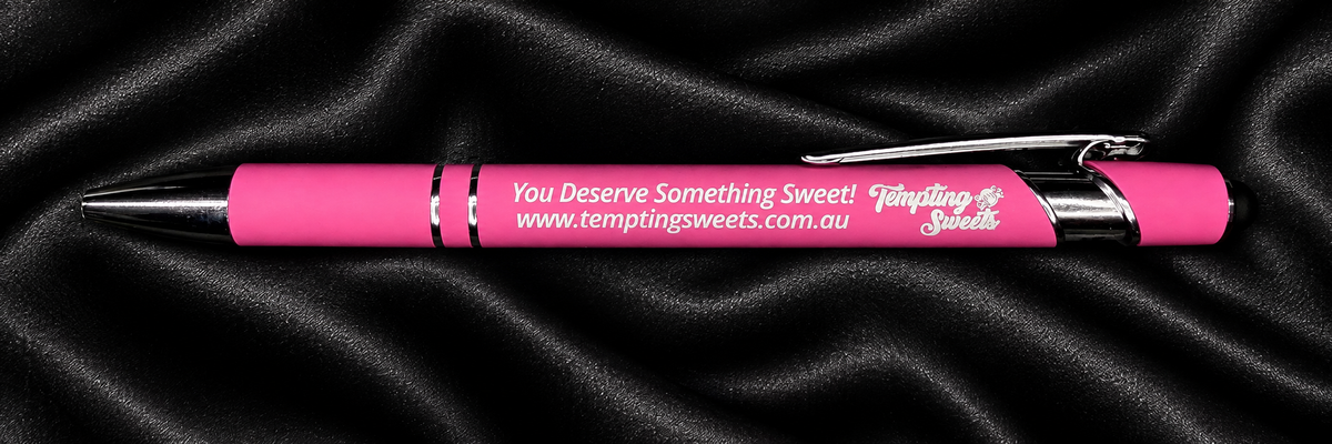 Tempting Sweets Branded Stylus Pen – Blue Ink