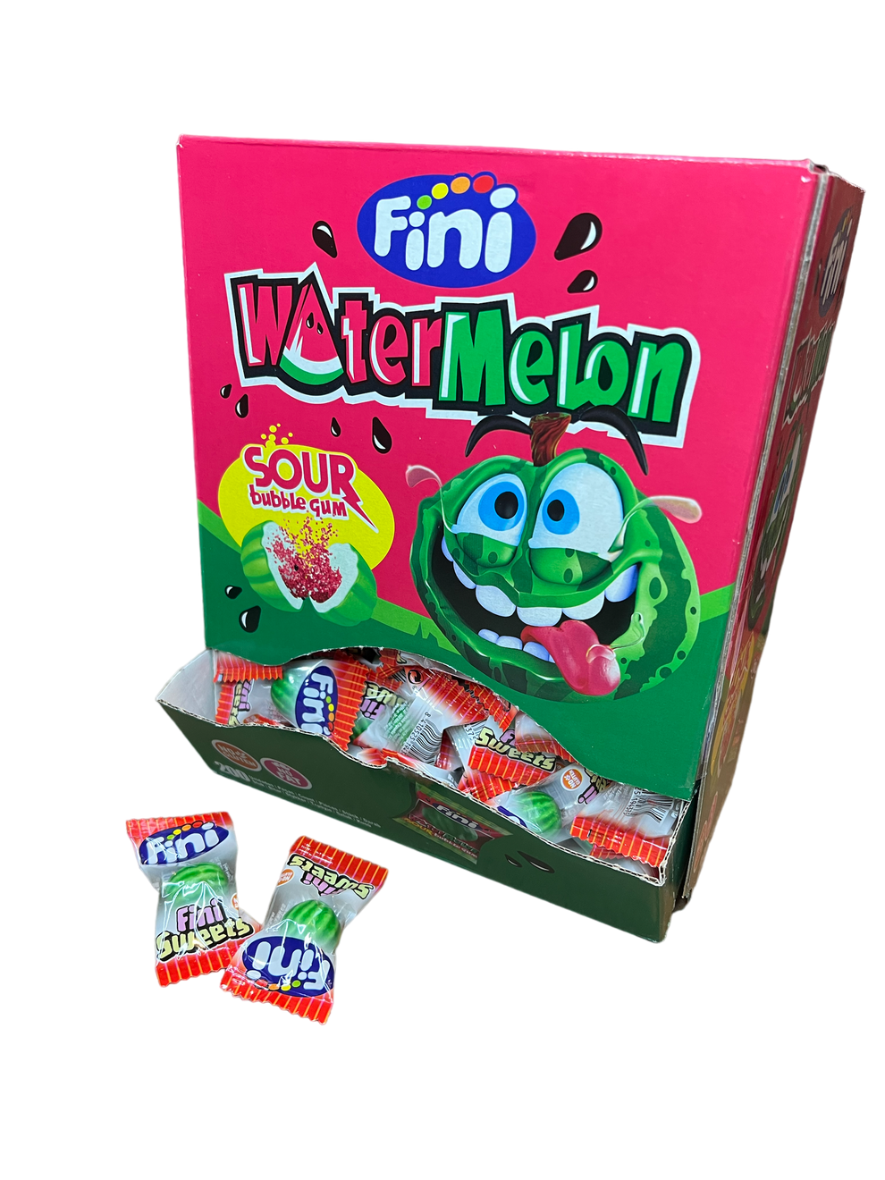 Fini Sour Watermelon Gum (6g)(GF) Tempting Sweets
