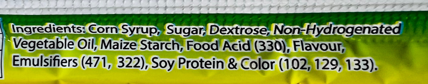 TNT Giant Sour Chews Strawberry (40g)(GF)(BB 25/10/24)