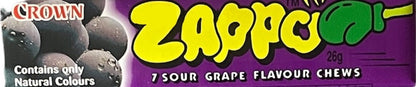 Zappo Sour Chews – 26g