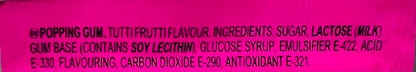 Pop Rocks Popping Gum Tutti Frutti – 7g (11/25)