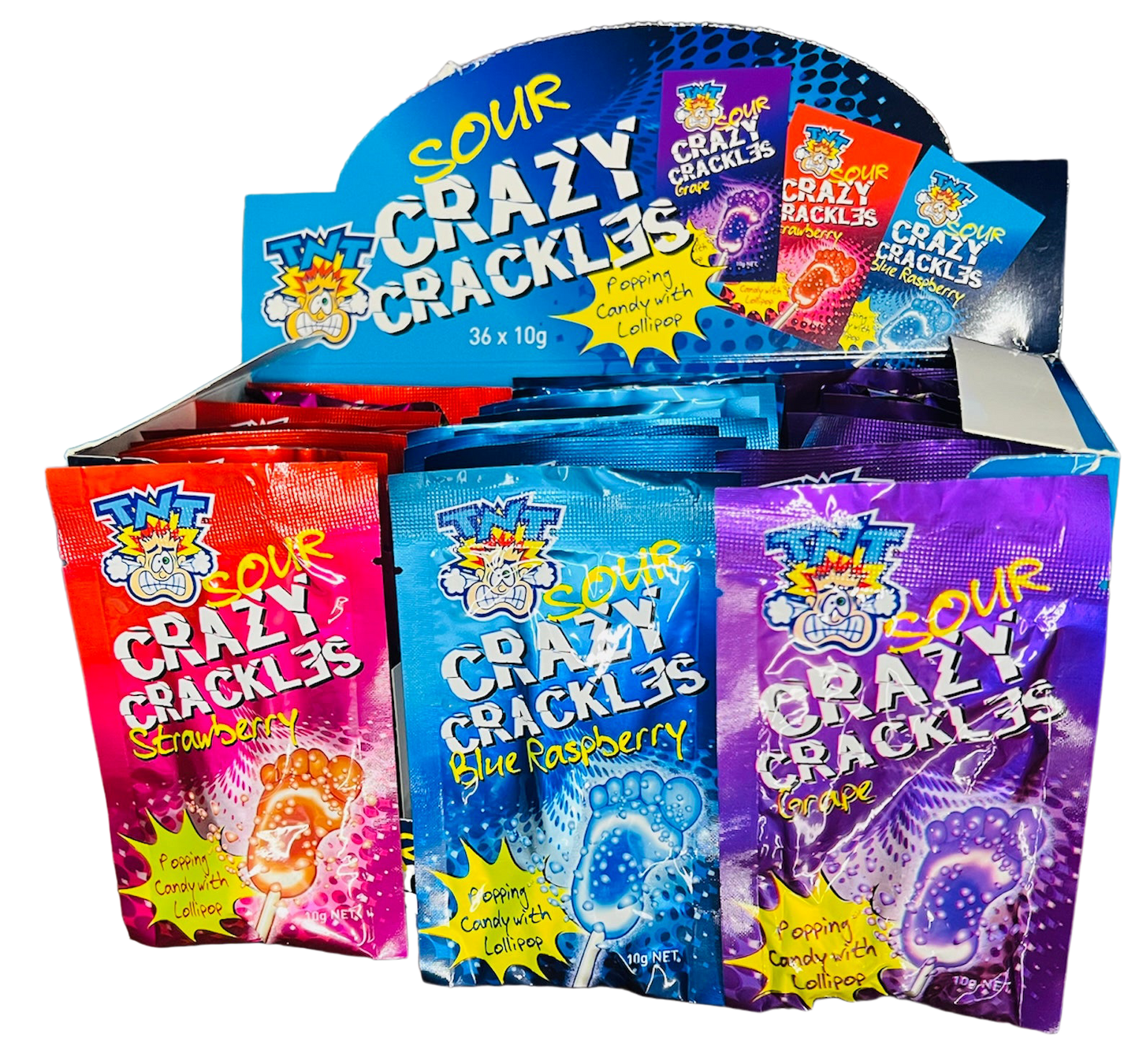 TNT Sour Crazy Crackles (10g)