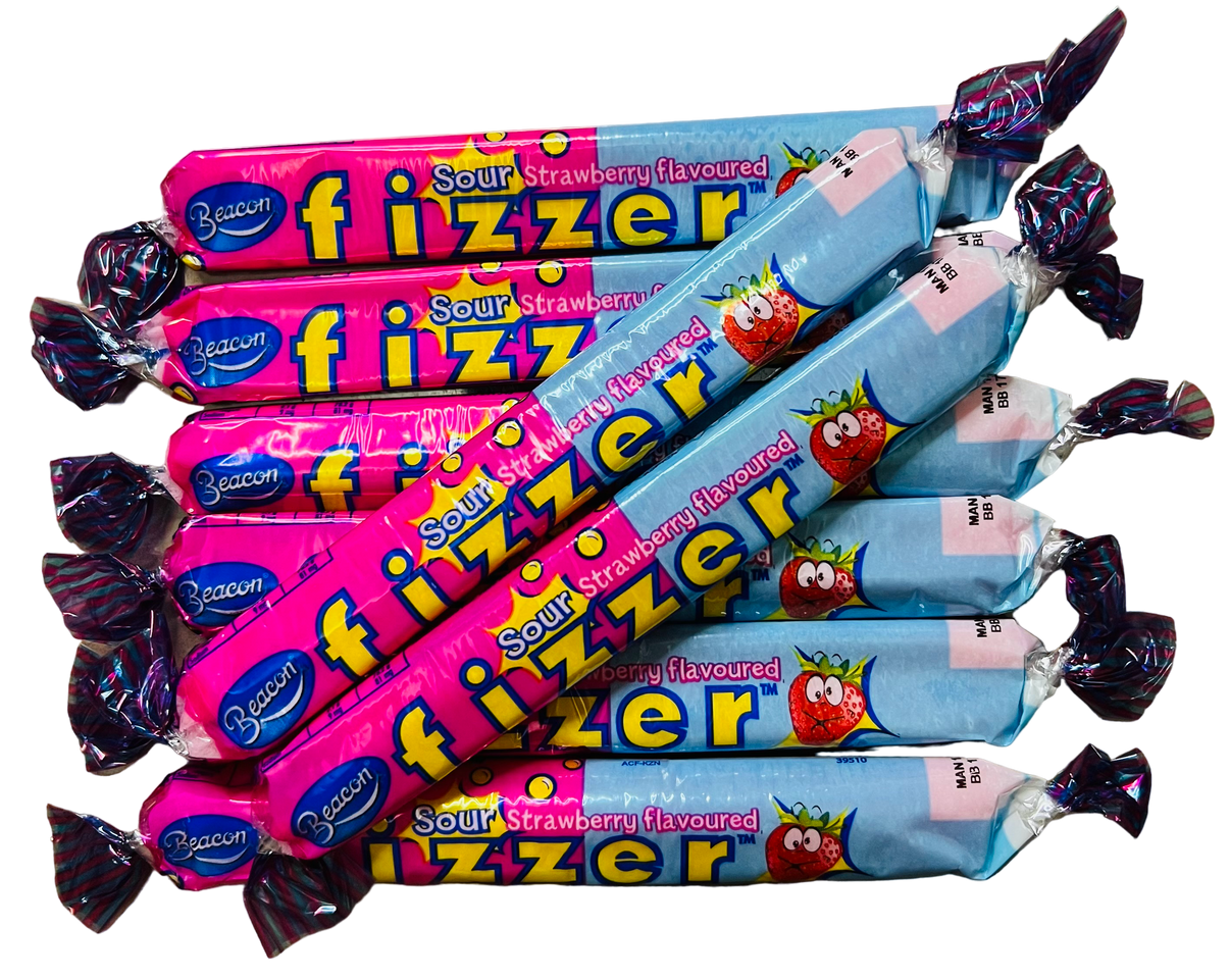 Fizzer Sour Strawberry (11.6g) Tempting Sweets