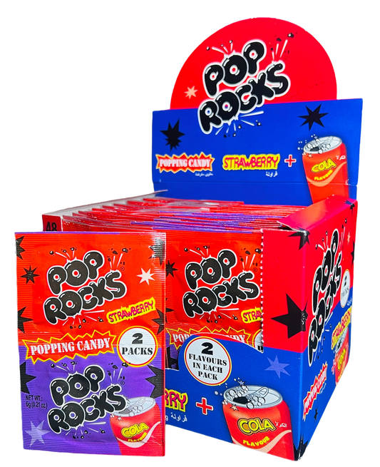 Pop Rocks 2pk Strawberry & Cola (6g)(BB 02/25)