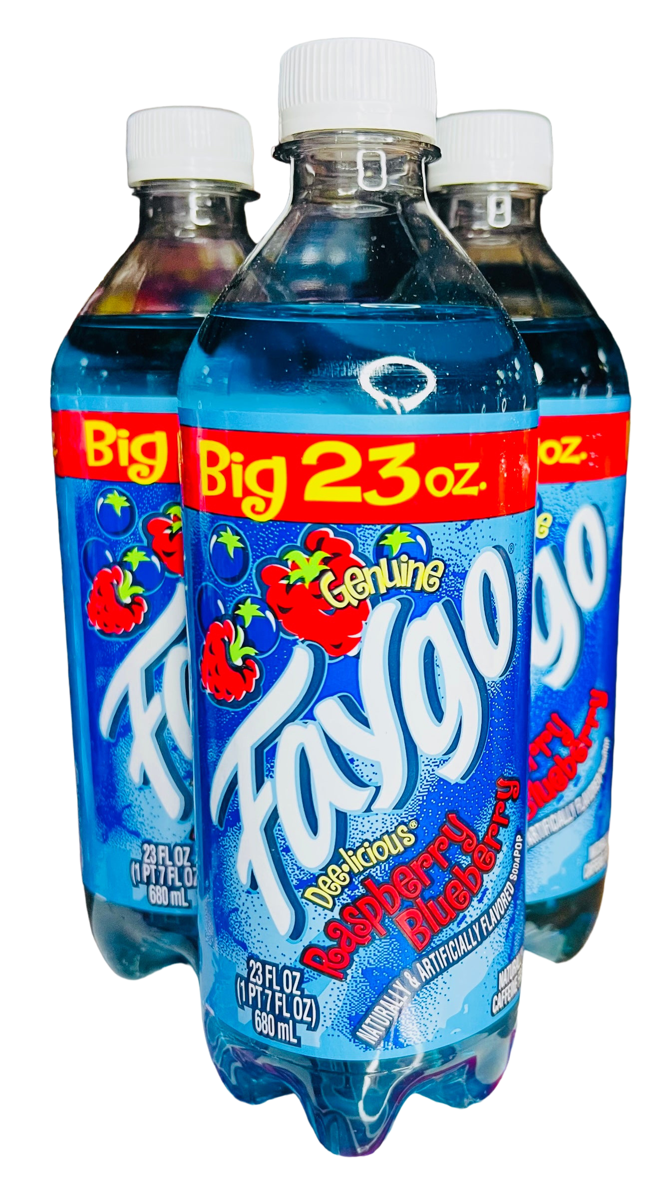 Faygo Raspberry Blueberry (680ml)