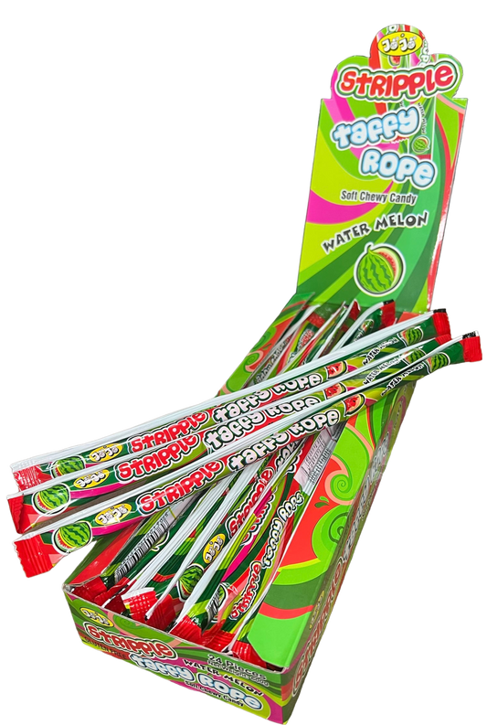 JoJo Stripple Taffy Rope Watermelon (25g)